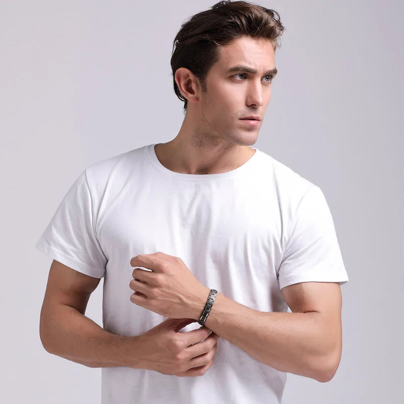 Men's Bracelet Bio Energy Healing Jewelry