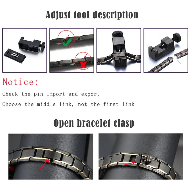 Men's Bracelet Bio Energy Healing Jewelry