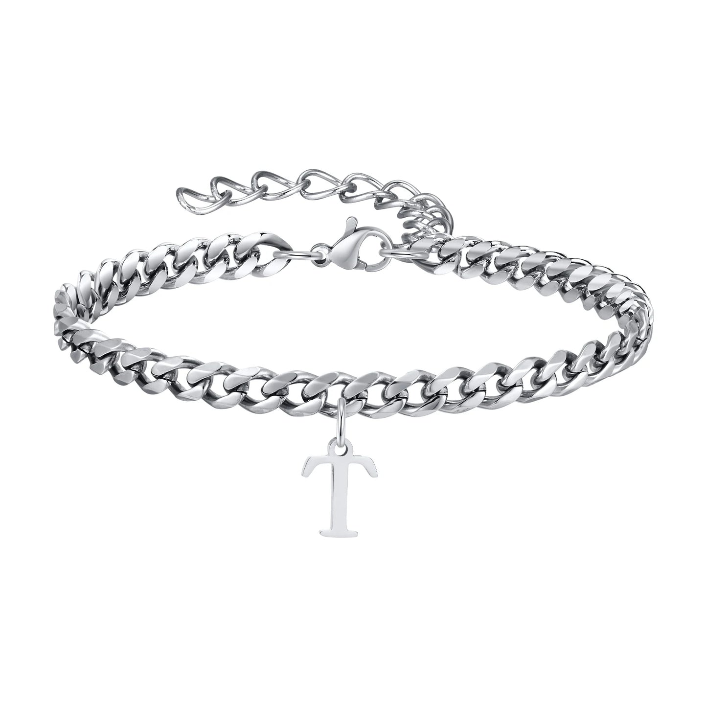 A-Z Initial Bracelets for Men Women