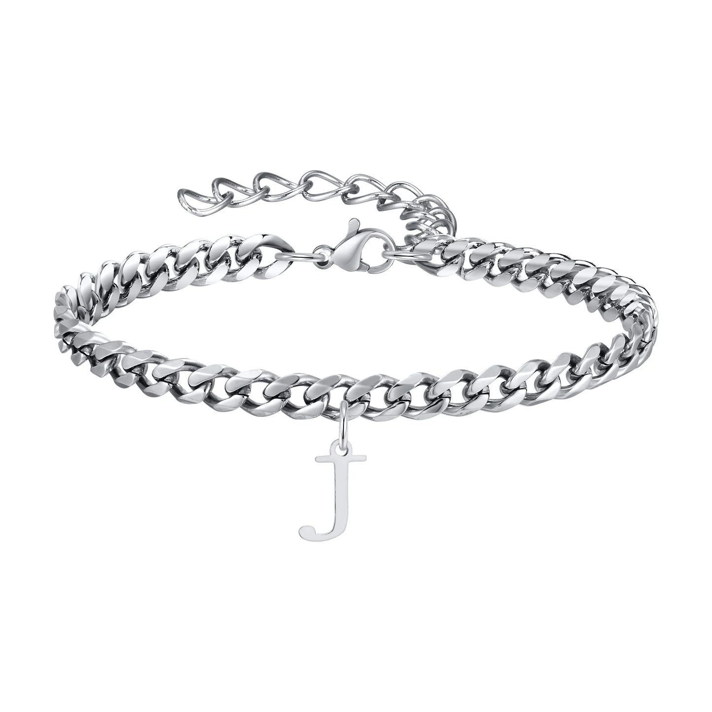 A-Z Initial Bracelets for Men Women