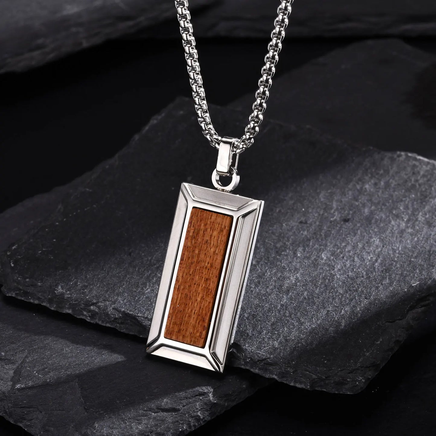 Luxury Brazil Rosewood Pendant Necklaces