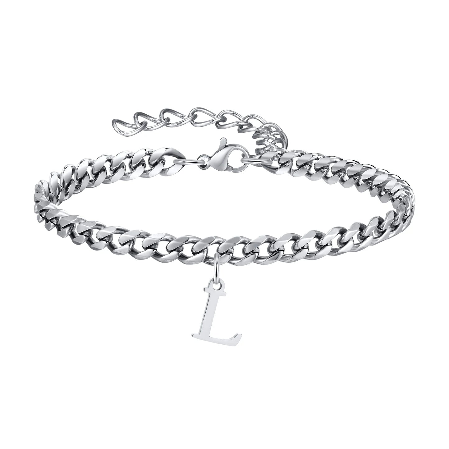 A-Z Initial Bracelets for Men Women