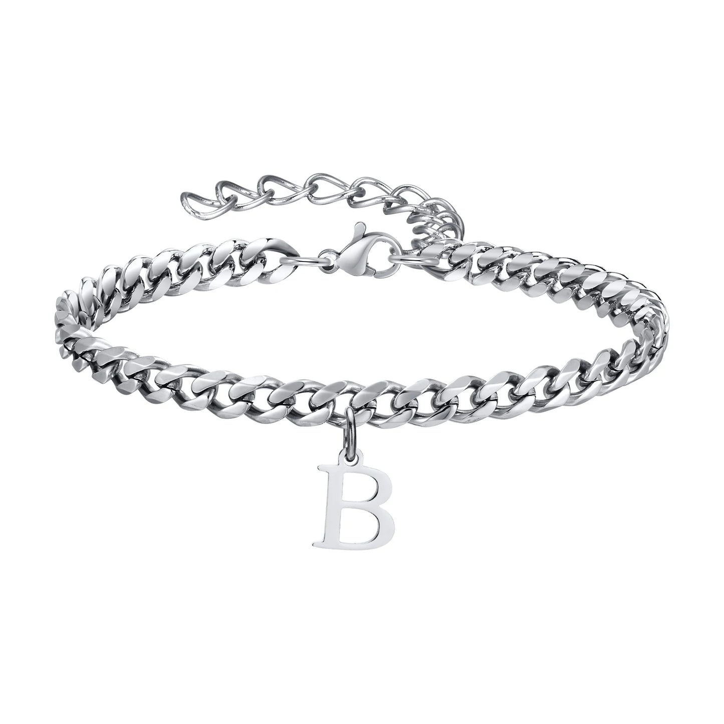 A-Z Initial Bracelets for Men Women