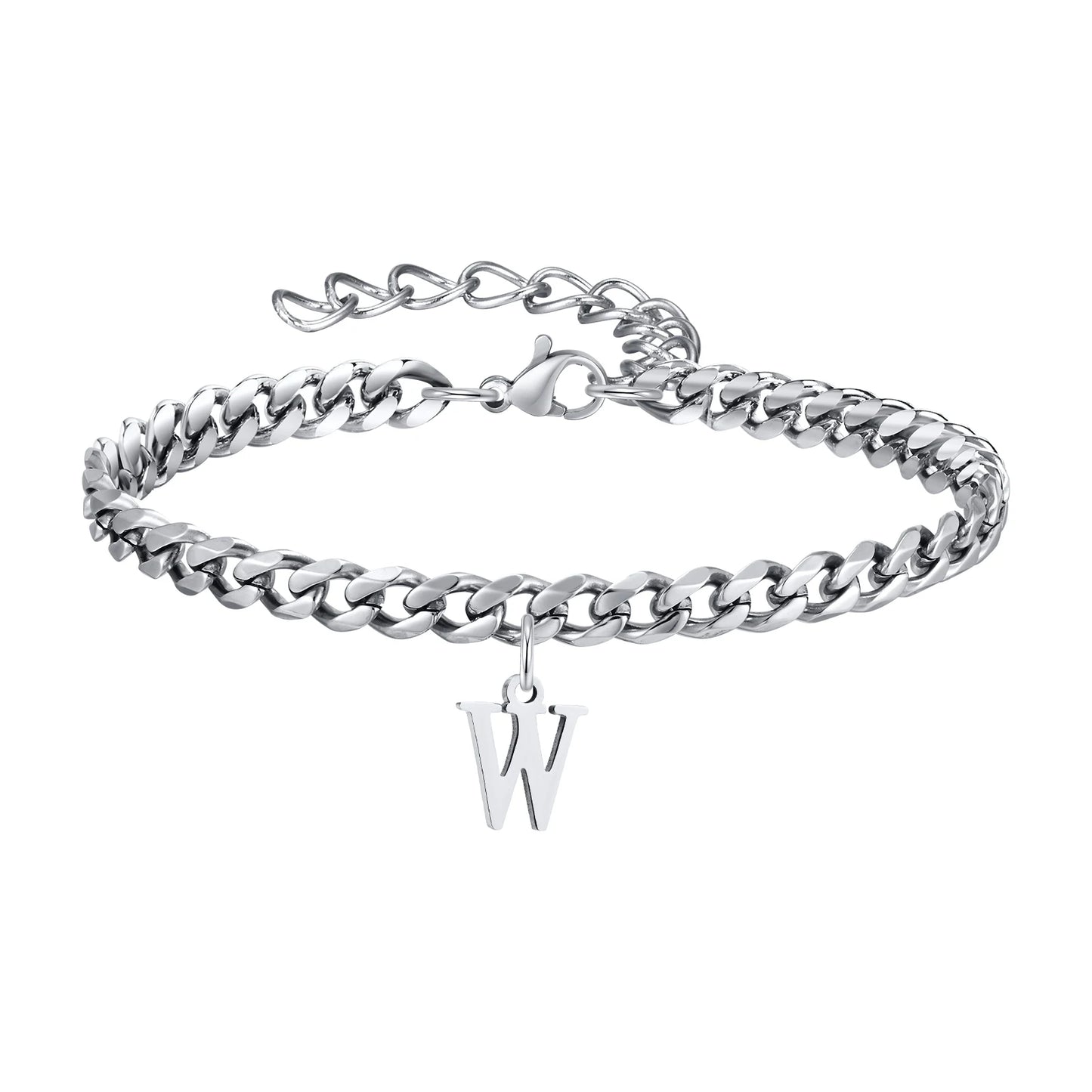 A-Z Initial Bracelets for Men Women