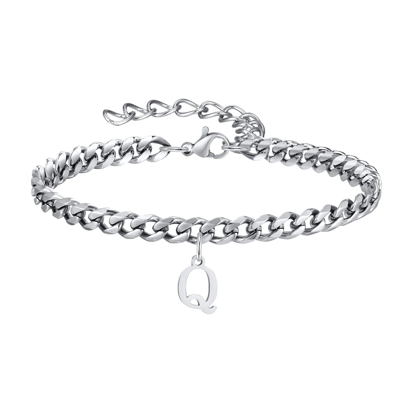 A-Z Initial Bracelets for Men Women