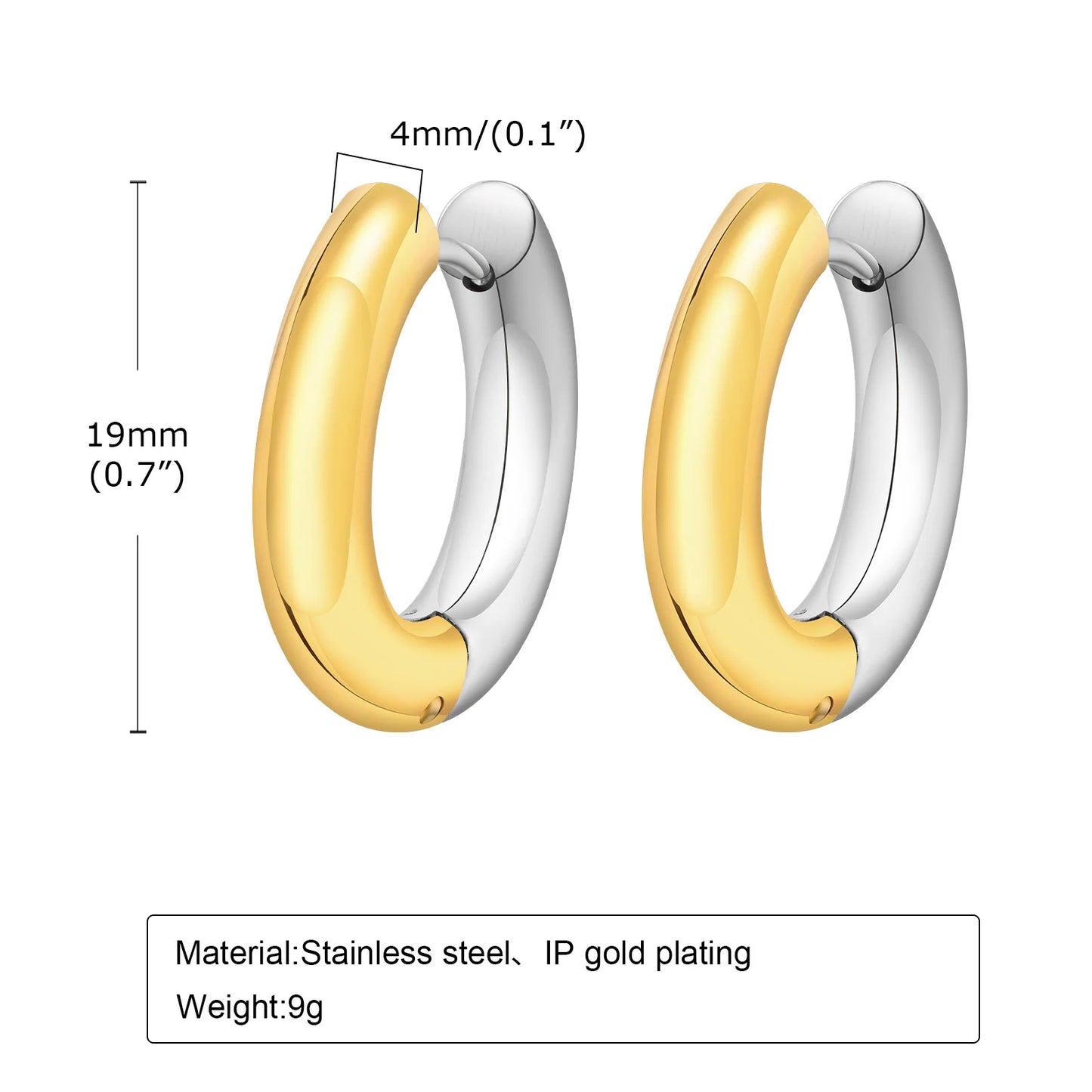 Chic Hoop Earrings for Women