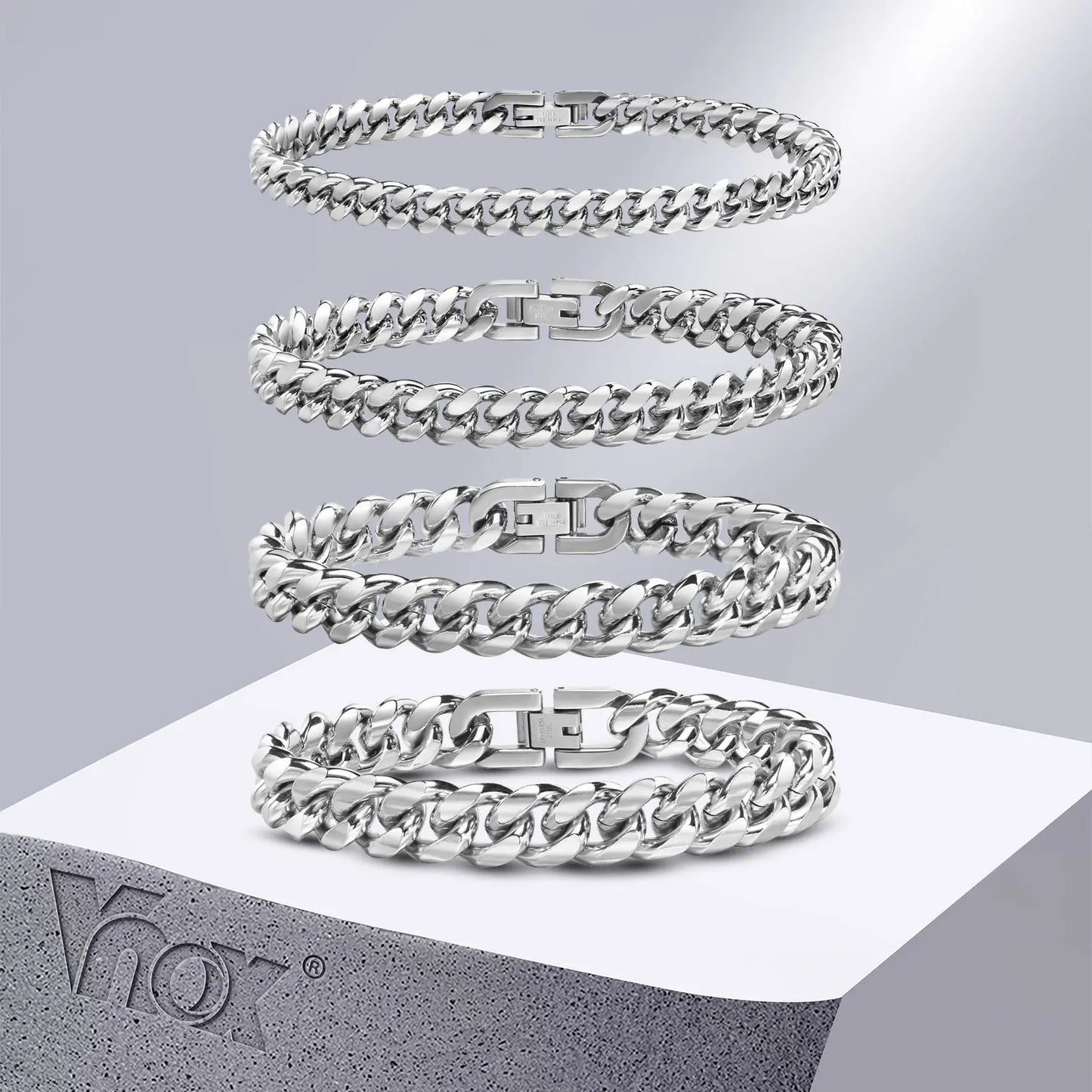 Cuban Chain Bracelets for Men Women