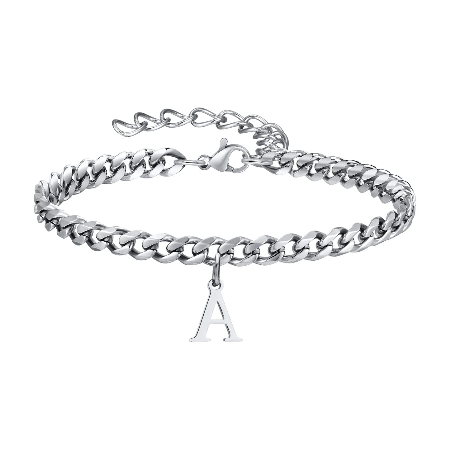 A-Z Initial Bracelets for Men Women
