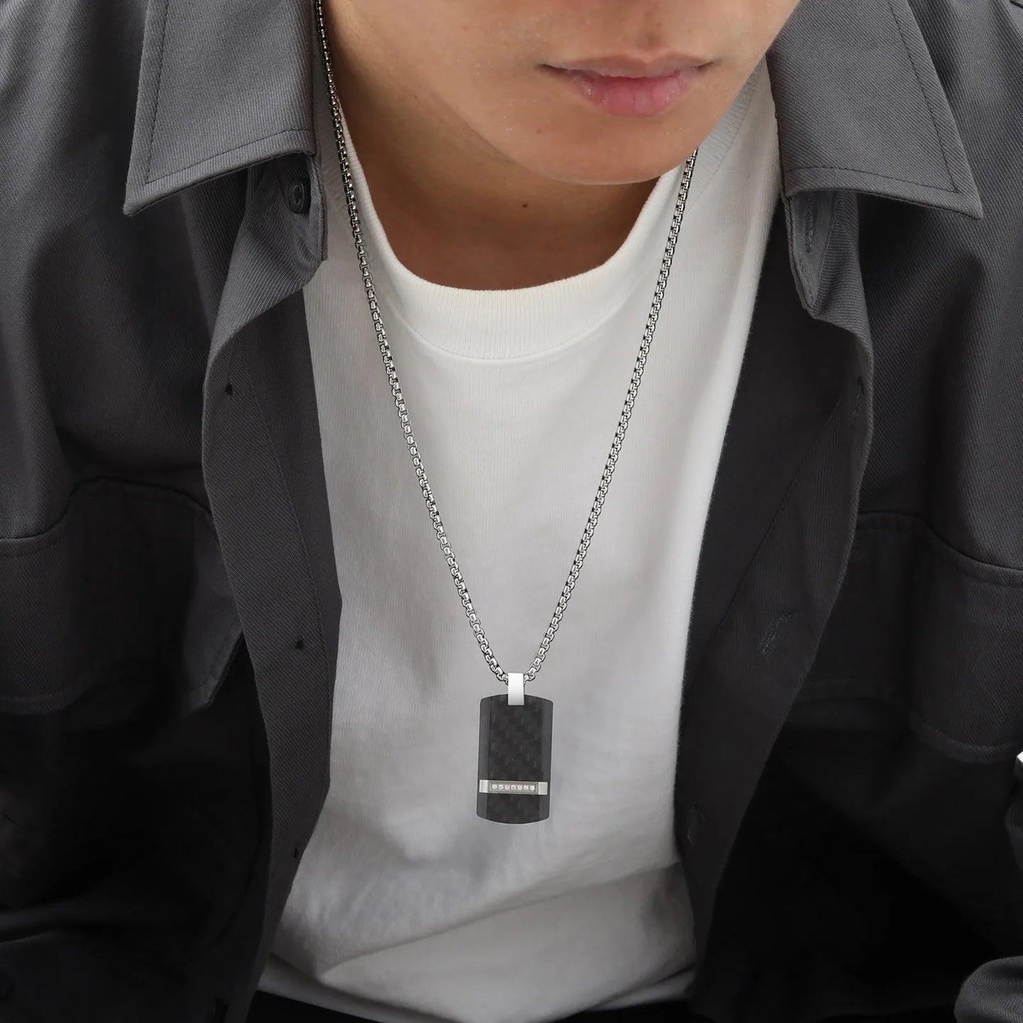 Luxury Carbon Fiber Necklaces