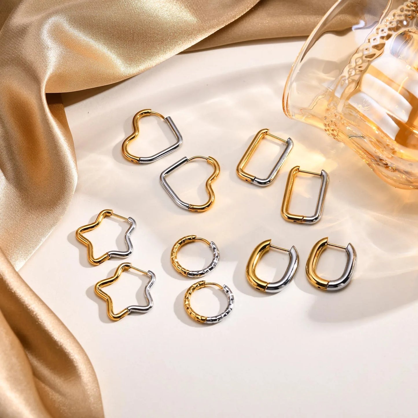 Chic Hoop Earrings for Women
