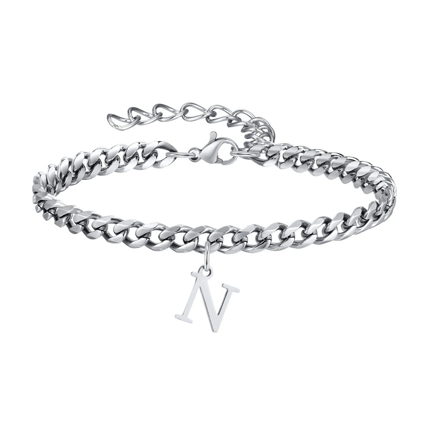 A-Z Initial Bracelets for Men Women