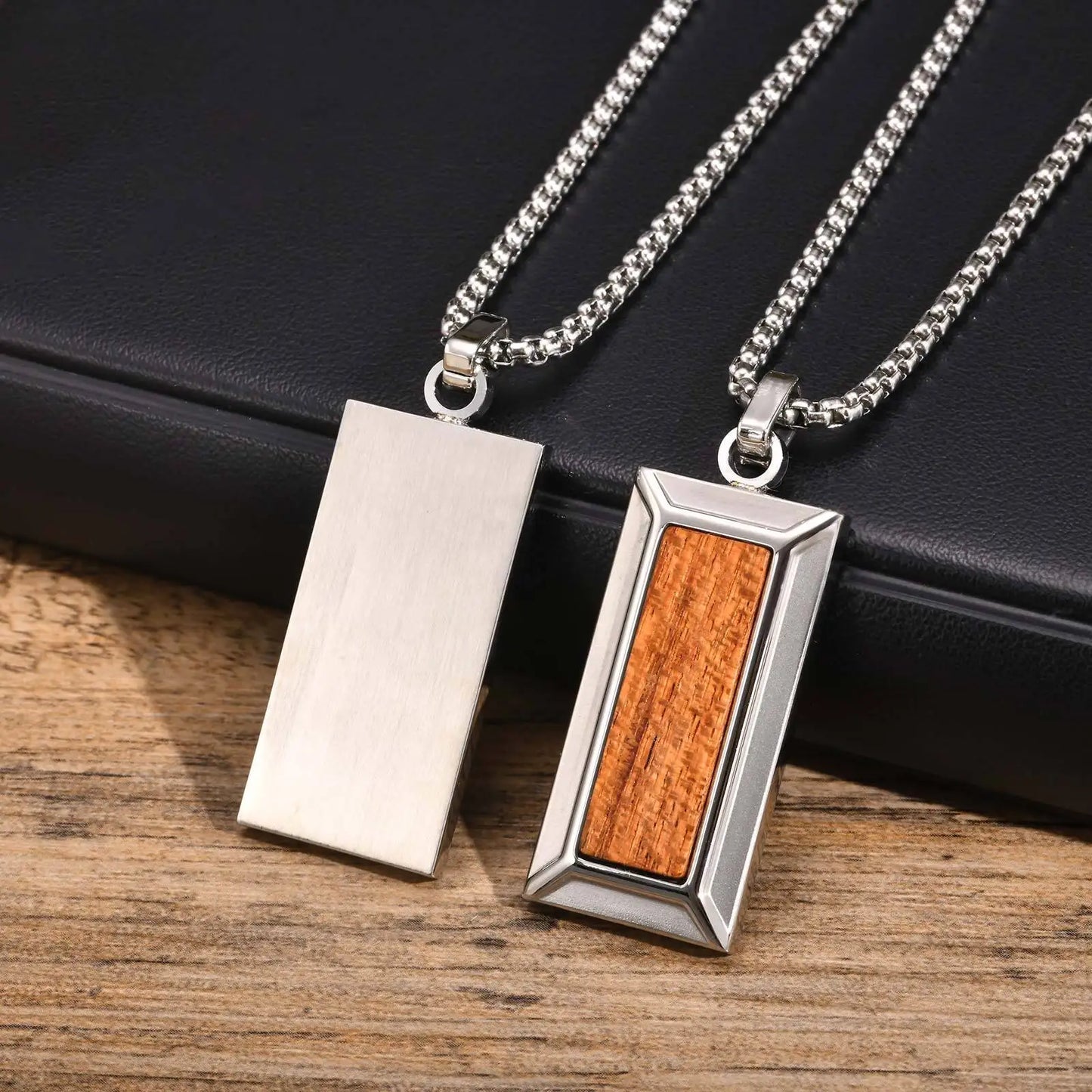 Luxury Brazil Rosewood Pendant Necklaces