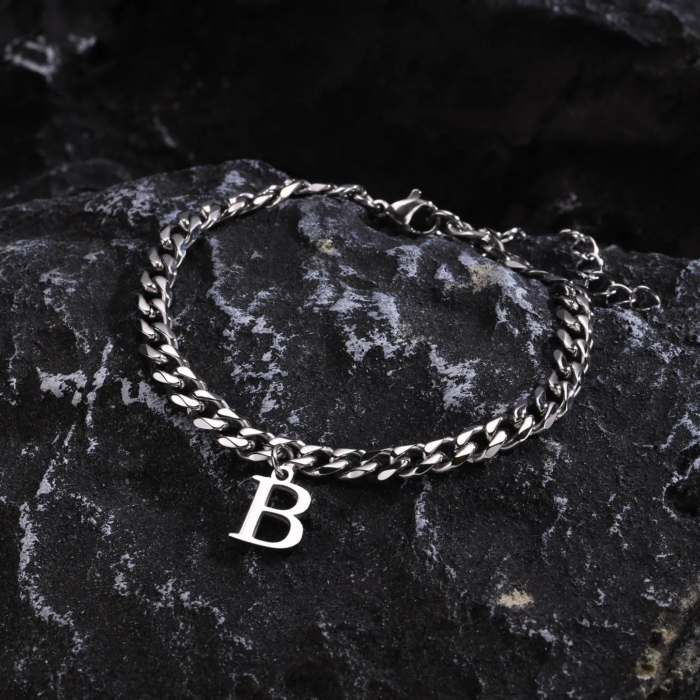 A-Z Initial Bracelets for Men Women