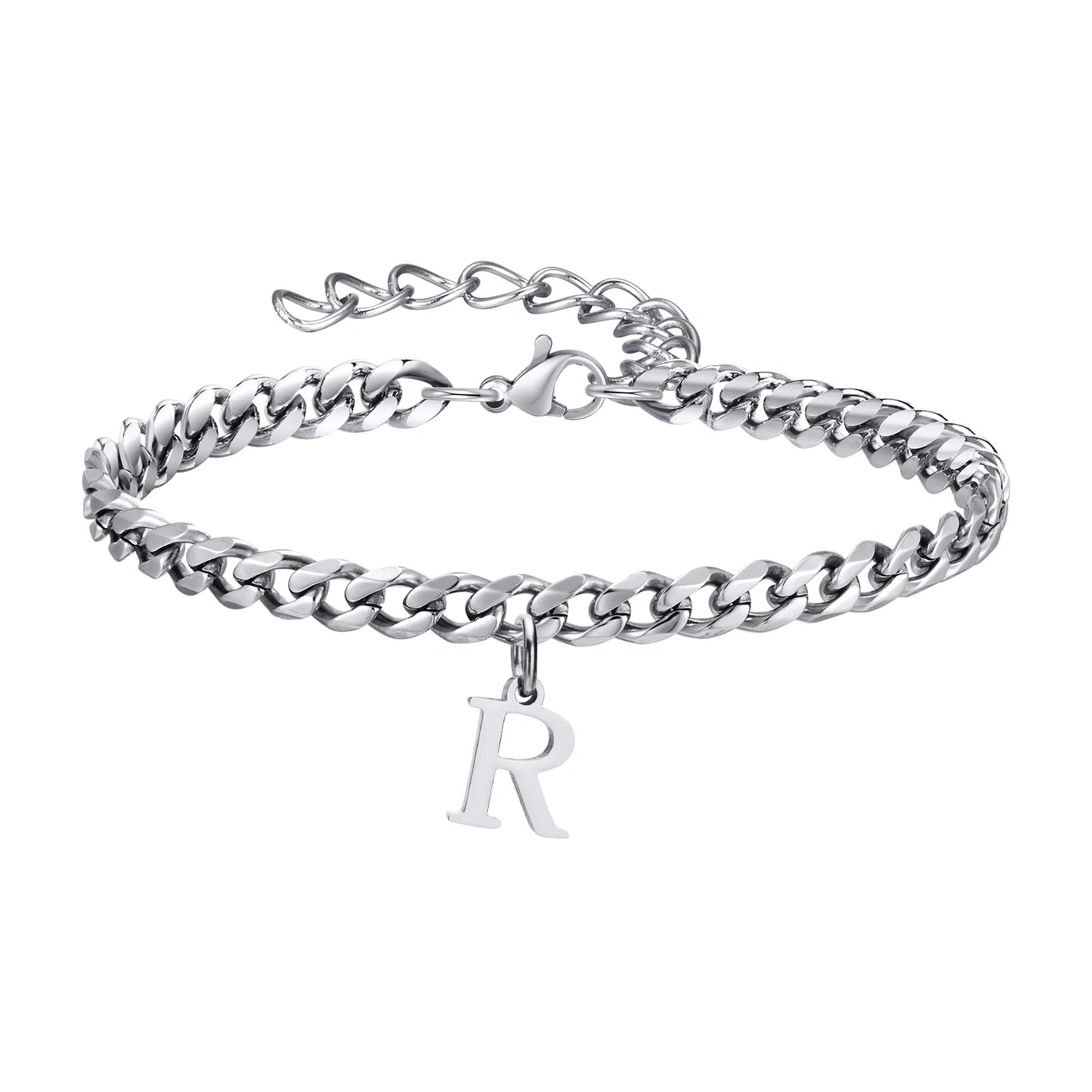 A-Z Initial Bracelets for Men Women