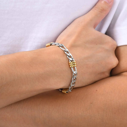 Stylish Rope Chain Bracelets with Tubes